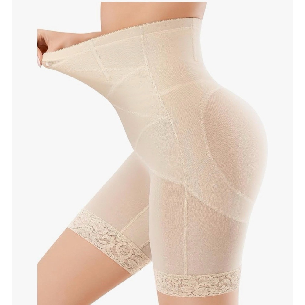 High Waist Shapewear Shorts Women S Nude Tummy Control Butt Lift Thigh Slimmer